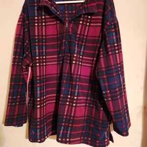 Active Studio size 2X Zipper Fleece Jacket